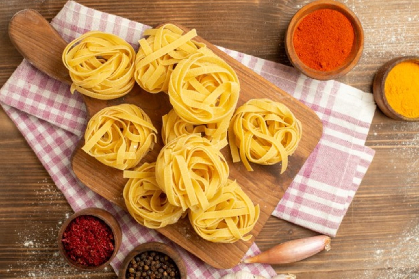 Step-by-step recipes with photos with pasta made by Federici