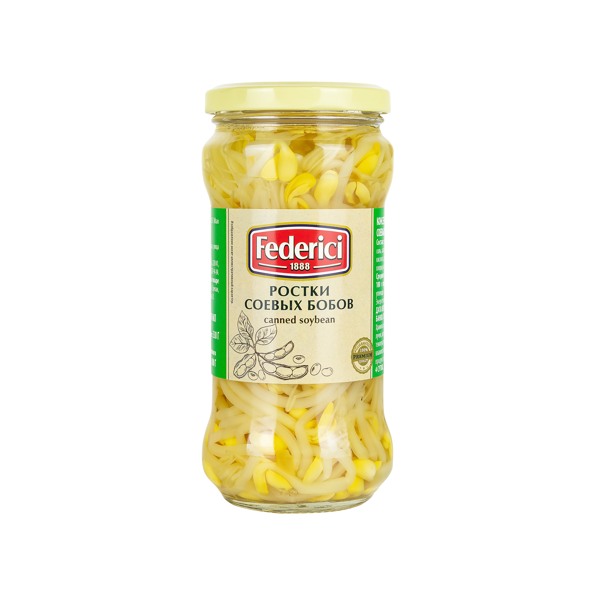 Federici Soybean sprouts, 370ml