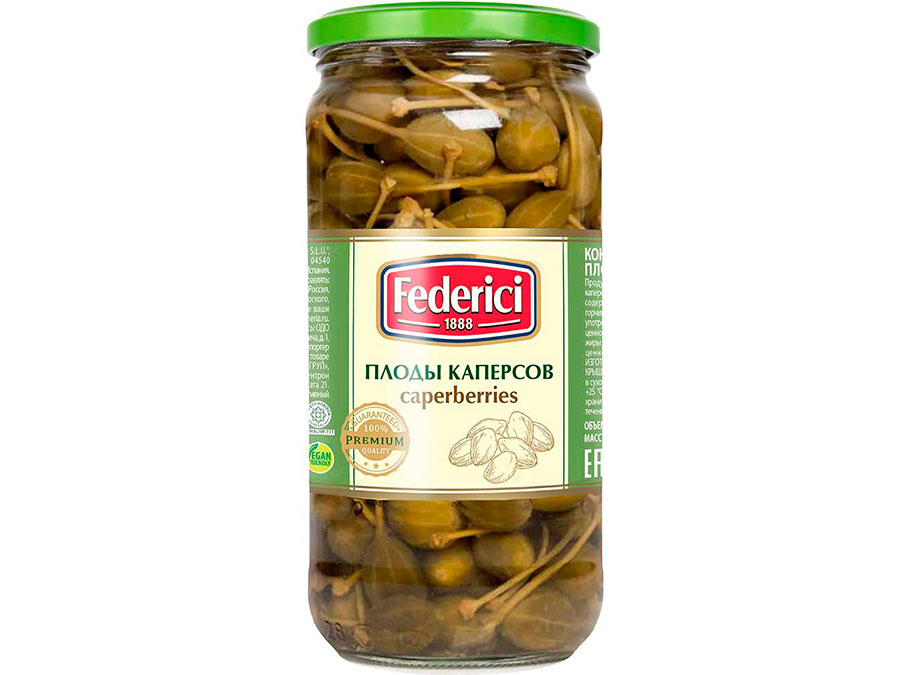 (РУС) Federici Плоды каперсов 700 гр