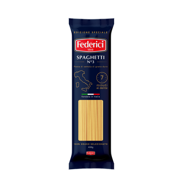 Federici №3 Spaghetti Спагетти, 400 гр