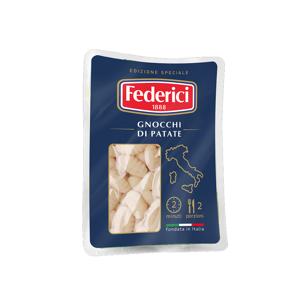 Federici Potato gnocchi Картофельные ньокки (клёцки), 250 гр